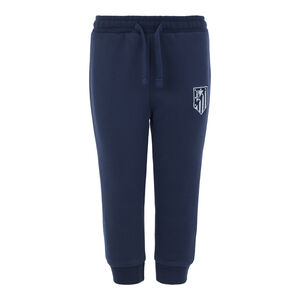 Kids Monochrome Crest Blue Pants